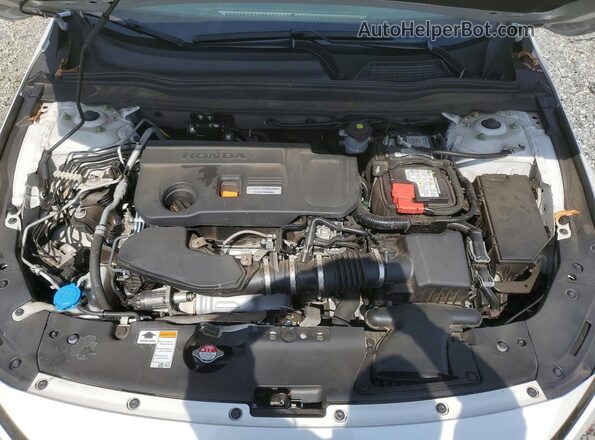 1HGCV2F3XLA005525 2020 HONDA ACCORD Белый Вид задней части салона
