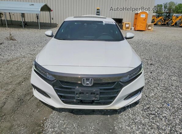 1HGCV2F3XLA005525 2020 HONDA ACCORD Белый Вид спереди