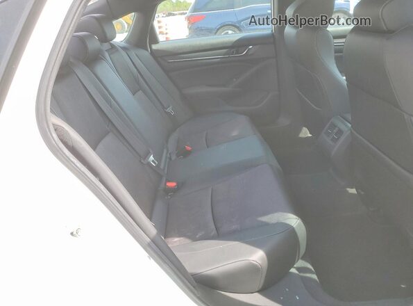 1HGCV2F3XLA005525 2020 HONDA ACCORD Белый Вид задних сидений