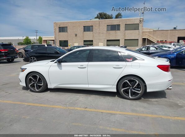 1HGCV2F3XMA003002 2021 HONDA ACCORD Белый Панорамный вид салона 360°