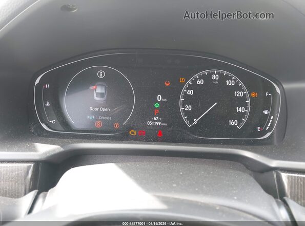 1HGCV2F3XMA003002 2021 HONDA ACCORD Белый Вид задних сидений