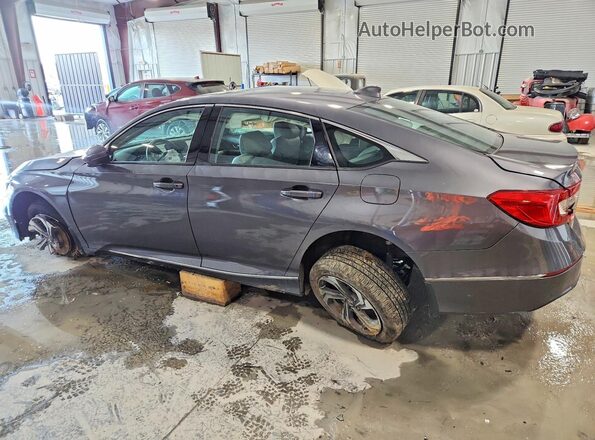 1HGCV2F56KA014349 2019 HONDA ACCORD Gray 