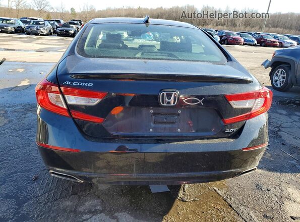 1HGCV2F5XLA013108 2020 HONDA ACCORD Black Vista trasera