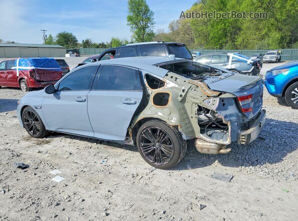 1HGCV2F91MA012420 2021 HONDA ACCORD Gray Հետևի ձախ