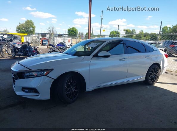 1HGCV2F93KA026462 2019 HONDA ACCORD White Панорамний вид салону 360°