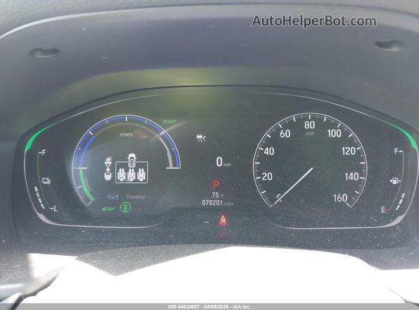 1HGCV3F1XMA005188 2021 HONDA ACCORD HYBRID Silver 