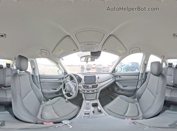1HGCV3F1XMA018409 2021 HONDA ACCORD Silver Vista de la etiqueta del VIN