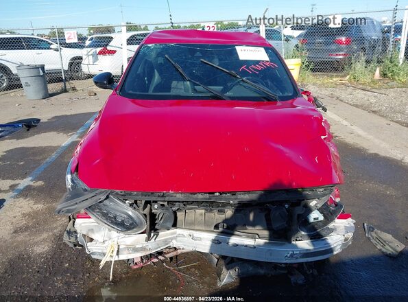 1HGCV3F24NA025785 2022 HONDA ACCORD Red Widok zestawu wskaźników