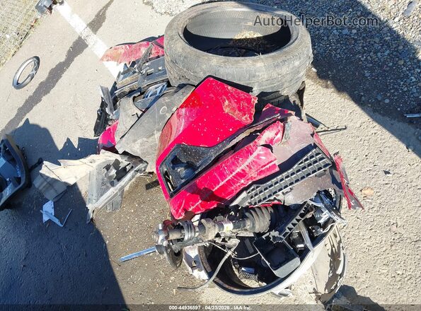 1HGCV3F24NA025785 2022 HONDA ACCORD Red Widok deski rozdzielczej
