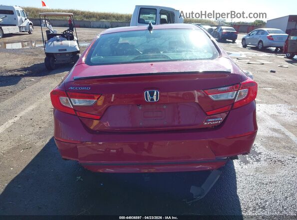 1HGCV3F24NA025785 2022 HONDA ACCORD Red 