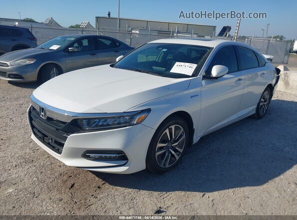 1HGCV3F45LA011828 2020 HONDA ACCORD HYBRID White 