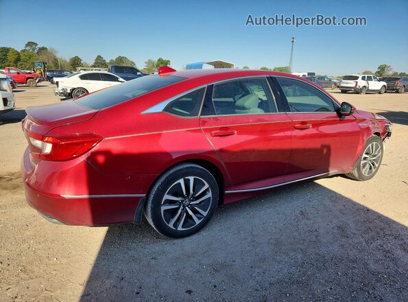 1HGCV3F54MA005660 2021 HONDA ACCORD Red Trasero derecho