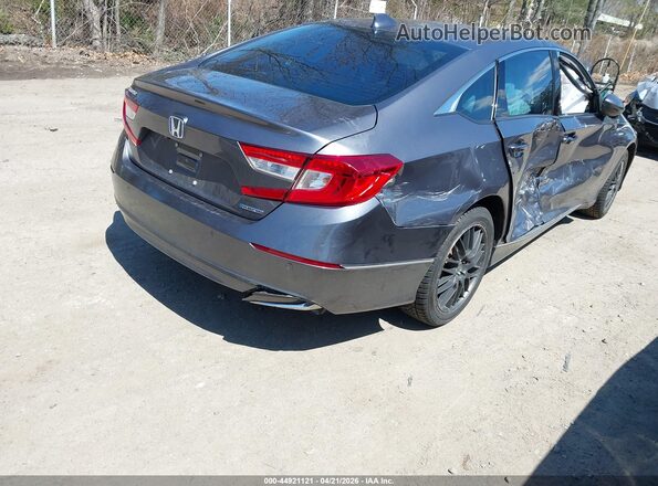 1HGCV3F57MA020587 2021 HONDA ACCORD Gray Հետևի աջ