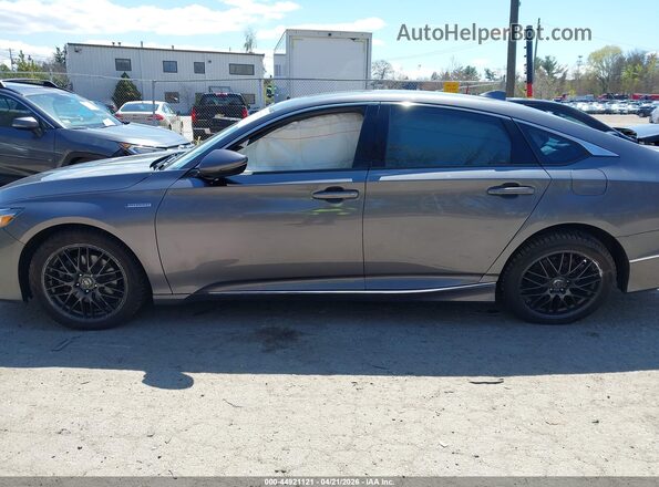 1HGCV3F57MA020587 2021 HONDA ACCORD Gray Սալոնի 360 աստիճան տեսք