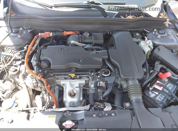 1HGCV3F57MA020587 2021 HONDA ACCORD Gray Հետևի տեսք