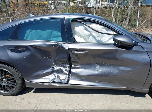 1HGCV3F57MA020587 2021 HONDA ACCORD Gray Սալոնի հետևի տեսք