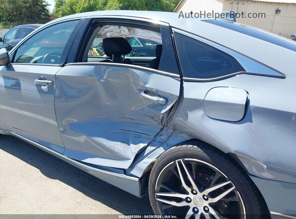 1HGCV3F93MA000968 2021 HONDA ACCORD HYBRID Gray 