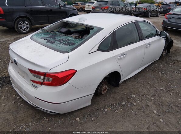 1HGCV3F96MA018641 2021 HONDA ACCORD White Trasero derecho