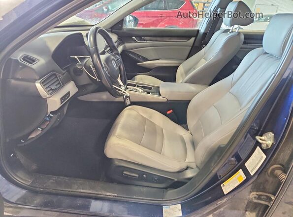 1HGCV3F9XLA008757 2020 HONDA ACCORD Blue Սալոնի դիմացի տեսք
