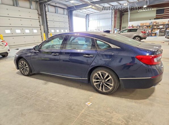 1HGCV3F9XLA008757 2020 HONDA ACCORD Blue Հետևի ձախ