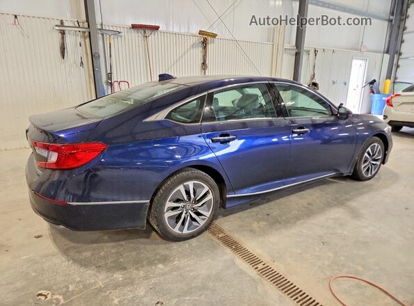 1HGCV3F9XLA008757 2020 HONDA ACCORD Blue Հետևի աջ