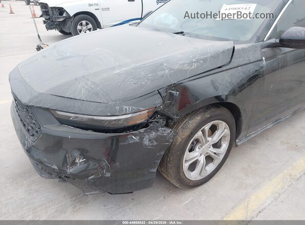 1HGCY1F20SA083741 2025 HONDA ACCORD Black Front view