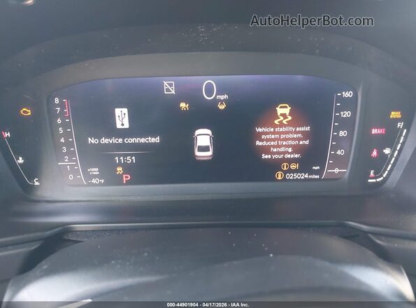 1HGCY1F22PA050389 2023 HONDA ACCORD White Widok tylnych siedzeń