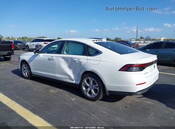 1HGCY1F25SA086148 2025 HONDA ACCORD White Tył lewy