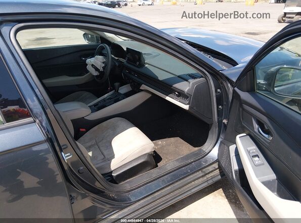 1HGCY1F38PA039258 2023 HONDA ACCORD Gray Front interior view
