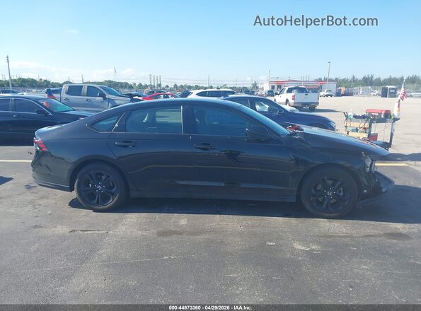 1HGCY1F40SA016512 2025 HONDA ACCORD Black Vista interior de 360 grados