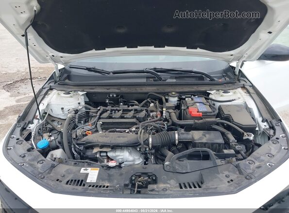 1HGCY1F41SA006846 2025 HONDA ACCORD White Вид ззаду
