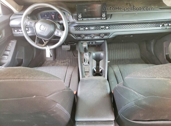 1HGCY1F45SA072607 2025 HONDA ACCORD Blue Dashboard view