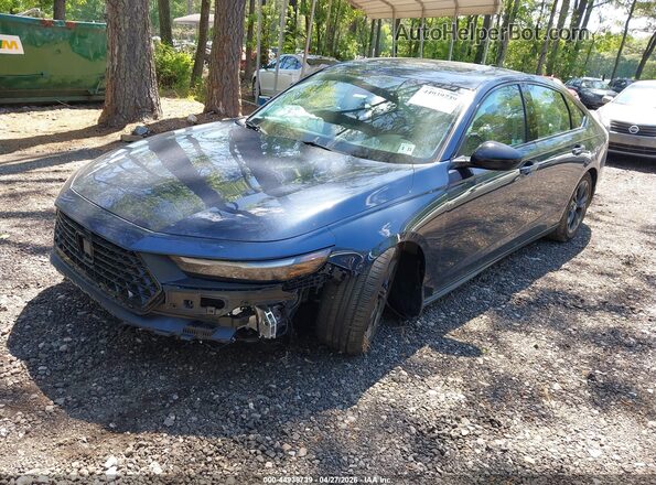 1HGCY1F49SA073887 2025 HONDA ACCORD Dark Blue Передня ліва чверть