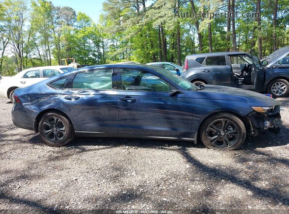 1HGCY1F49SA073887 2025 HONDA ACCORD Dark Blue Вид задньої частини салону