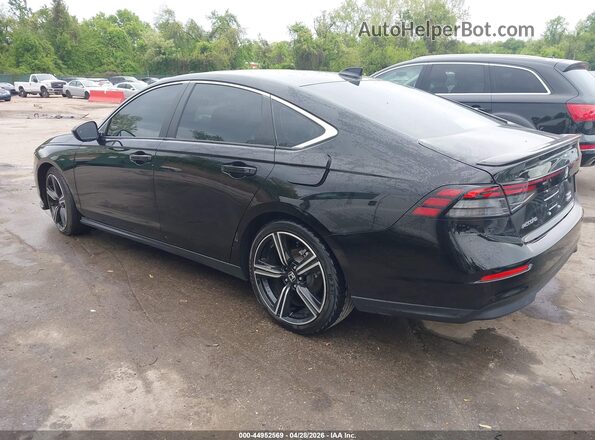 1HGCY2F50SA056426 2025 HONDA ACCORD Black Rear left