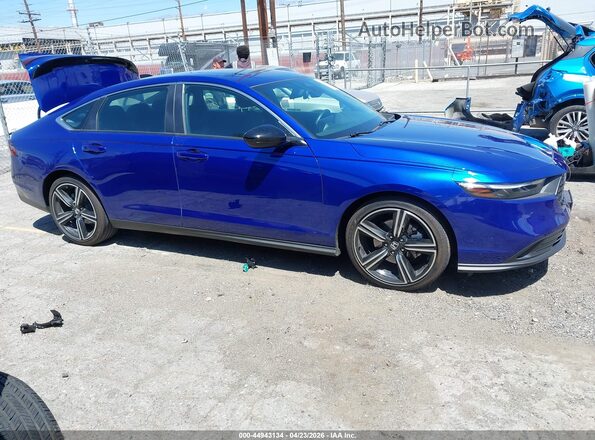 1HGCY2F50SA065174 2025 HONDA ACCORD Blue Вид задньої частини салону