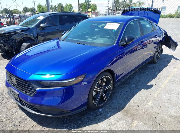 1HGCY2F50SA065174 2025 HONDA ACCORD Blue Передня ліва чверть