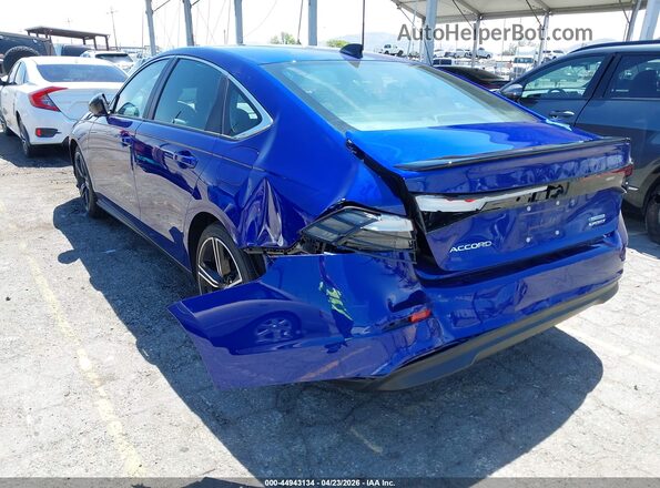 1HGCY2F50SA065174 2025 HONDA ACCORD Blue Вид спереду