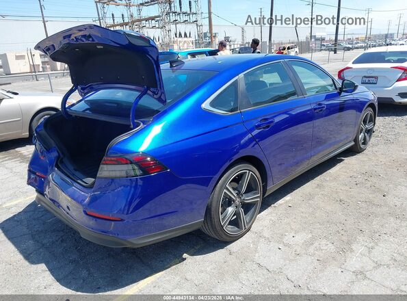 1HGCY2F50SA065174 2025 HONDA ACCORD Blue Задня права чверть