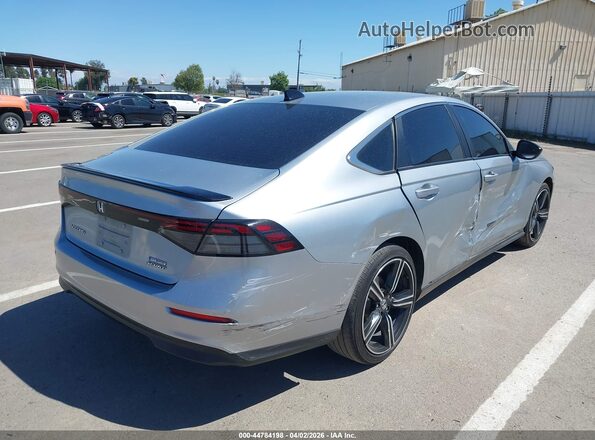 1HGCY2F51RA097562 2024 HONDA ACCORD HYBRID Silver Հետևի աջ