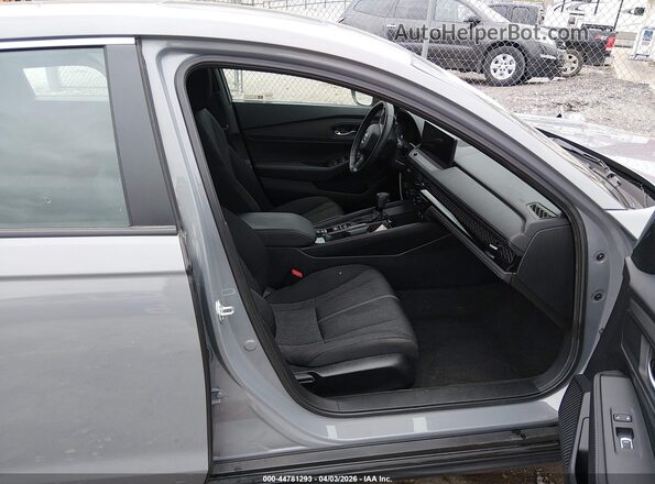1HGCY2F51SA012015 2025 HONDA ACCORD Gray Front interior view