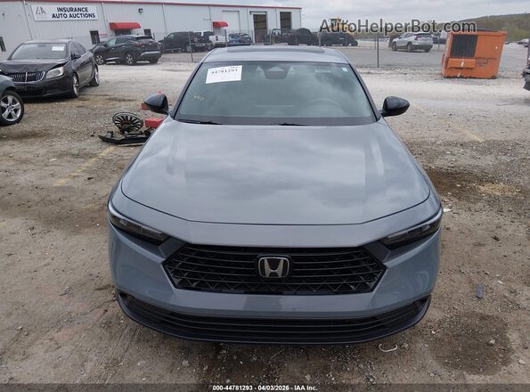 1HGCY2F51SA012015 2025 HONDA ACCORD Gray Instrument cluster view