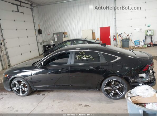 1HGCY2F52SA005302 2025 HONDA ACCORD Black Vista interior trasera