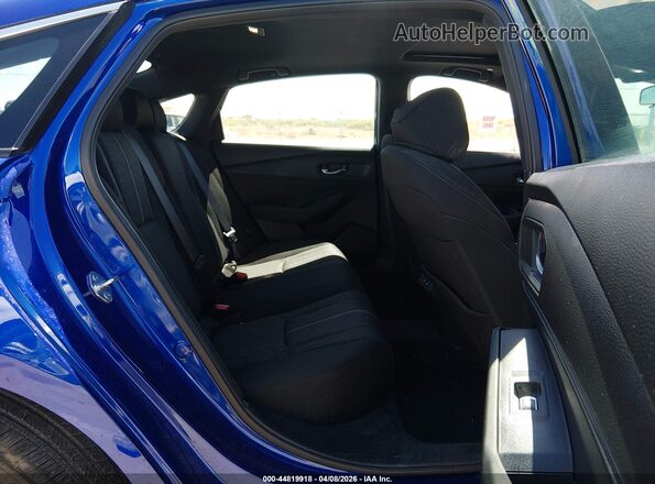 1HGCY2F52SA055049 2025 HONDA ACCORD HYBRID Blue Вид наклейки з VIN-кодом