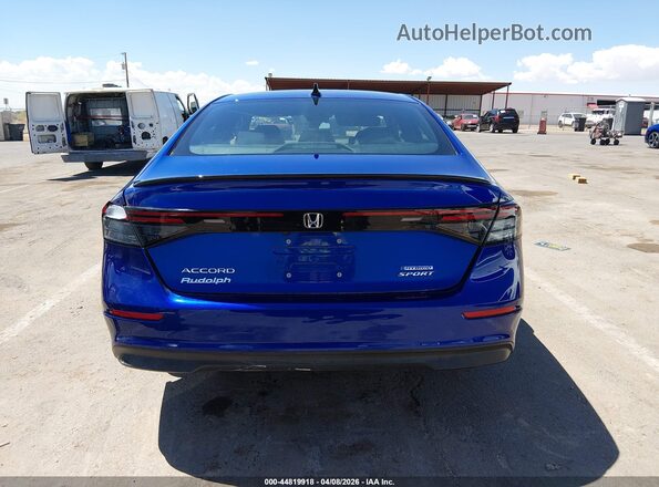 1HGCY2F52SA055049 2025 HONDA ACCORD HYBRID Blue 