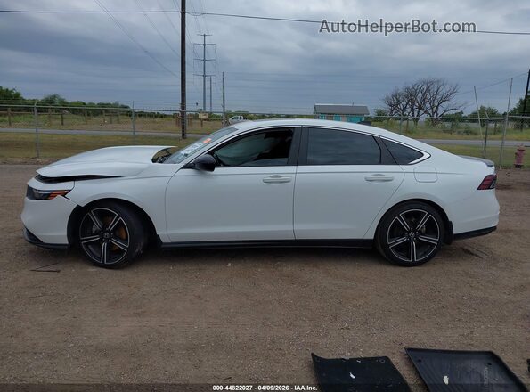 1HGCY2F53PA064950 2023 HONDA ACCORD HYBRID Белый 