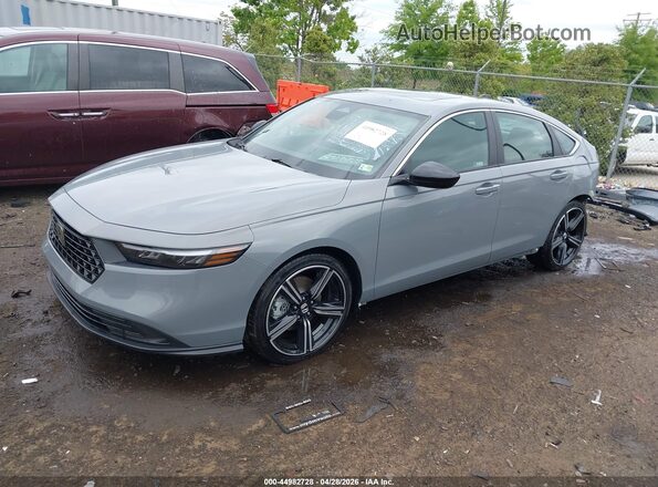 1HGCY2F53RA042188 2024 HONDA ACCORD Gray Front left