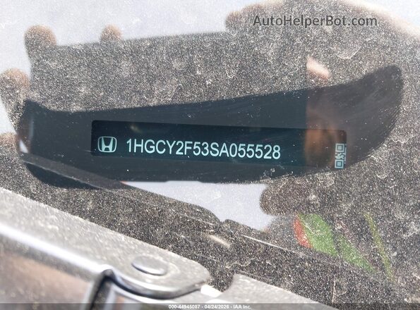 1HGCY2F53SA055528 2025 HONDA ACCORD Gray 
