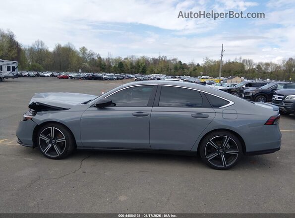 1HGCY2F54SA075397 2025 HONDA ACCORD Gray Панорамний вид салону 360°
