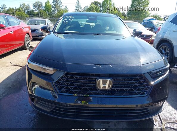 1HGCY2F55SA041131 2025 HONDA ACCORD HYBRID Black Вид щитка приладів